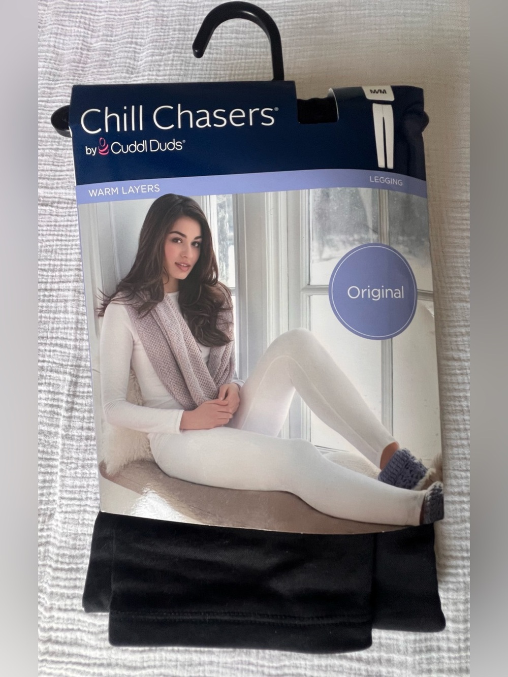 🥶 Cuddl Duds Black Chill Chasers Leggings